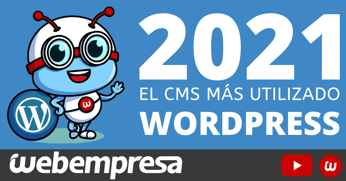 Increíbles estadísticas de WordPress en 2021